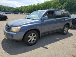 Salvage cars for sale at Marlboro, NY auction: 2004 Toyota Highlander