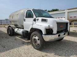 Salvage trucks for sale at San Antonio, TX auction: 2008 GMC C7500 C7C042
