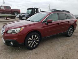 Salvage cars for sale at Greenwood, NE auction: 2015 Subaru Outback 2.5I Limited