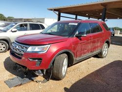 Ford salvage cars for sale: 2018 Ford Explorer XLT