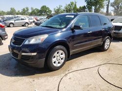 Chevrolet salvage cars for sale: 2015 Chevrolet Traverse LS