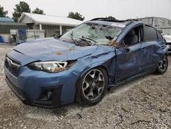 Salvage cars for sale at Prairie Grove, AR auction: 2018 Subaru Crosstrek Premium