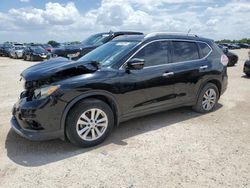 Salvage cars for sale from Copart San Antonio, TX: 2015 Nissan Rogue S