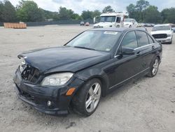 Salvage cars for sale at Madisonville, TN auction: 2010 Mercedes-Benz C 300 4matic