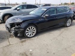 Audi A5 salvage cars for sale: 2018 Audi A5 Premium Plus