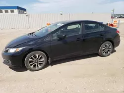 Salvage cars for sale at Greenwood, NE auction: 2014 Honda Civic EX