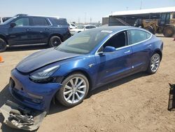 Salvage cars for sale from Copart Brighton, CO: 2019 Tesla Model 3