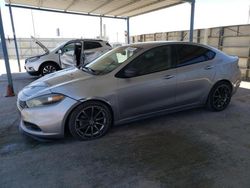 Salvage cars for sale from Copart Anthony, TX: 2015 Dodge Dart SXT