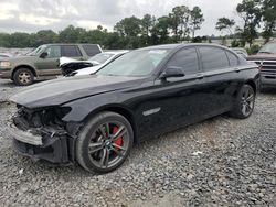 Salvage cars for sale at Byron, GA auction: 2011 BMW 750 LI