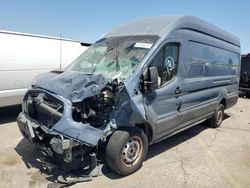 Salvage trucks for sale at Van Nuys, CA auction: 2020 Ford Transit T-250