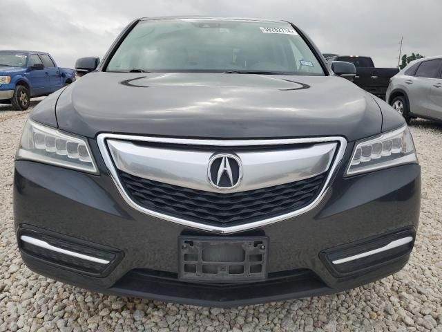 2015 Acura MDX Technology