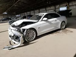 Salvage cars for sale at Phoenix, AZ auction: 2015 BMW 428 I Sulev