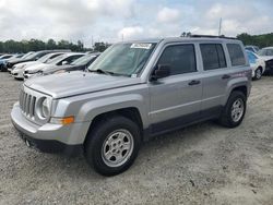 Jeep Patriot Sport salvage cars for sale: 2016 Jeep Patriot Sport