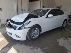 Salvage cars for sale from Copart Madisonville, TN: 2013 Infiniti G37 Base