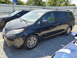 Salvage cars for sale at auction: 2014 Toyota Sienna XLE