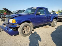 Ford Ranger Super cab salvage cars for sale: 2003 Ford Ranger Super Cab