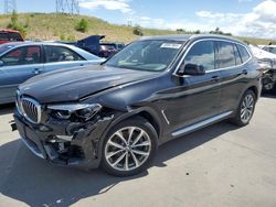 Salvage cars for sale at Littleton, CO auction: 2018 BMW X3 XDRIVE30I
