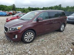 KIA Sedona EX salvage cars for sale: 2015 KIA Sedona EX