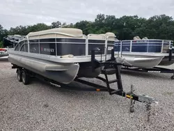 Salvage boats for sale at Avon, MN auction: 2013 Bennche Pontoon