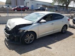 Salvage cars for sale at Albuquerque, NM auction: 2017 Hyundai Elantra SE