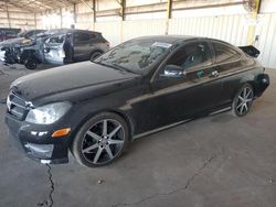 Salvage cars for sale at Phoenix, AZ auction: 2015 Mercedes-Benz C 250