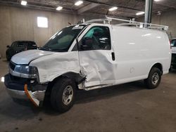 Salvage cars for sale from Copart Blaine, MN: 2017 Chevrolet Express G3500