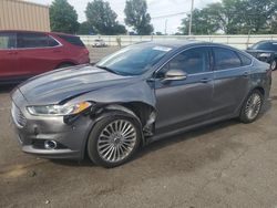 Salvage cars for sale at Moraine, OH auction: 2014 Ford Fusion Titanium