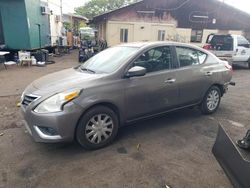 Nissan Vehiculos salvage en venta: 2016 Nissan Versa S