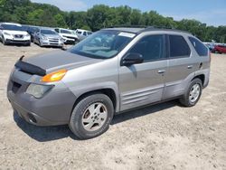 Salvage cars for sale at Conway, AR auction: 2001 Pontiac Aztek