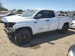 Toyota Tundra Double cab sr/sr5 salvage cars for sale: 2017 Toyota Tundra Double Cab SR/SR5