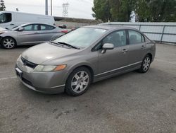 Salvage cars for sale at Rancho Cucamonga, CA auction: 2008 Honda Civic LX