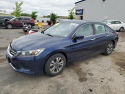 Carros con título limpio a la venta en subasta: 2015 Honda Accord LX