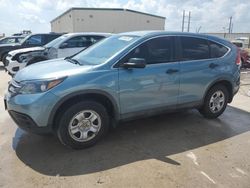 Salvage cars for sale at Haslet, TX auction: 2014 Honda CR-V LX