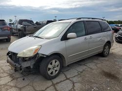 Salvage cars for sale at Indianapolis, IN auction: 2004 Toyota Sienna XLE