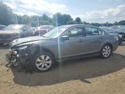 Salvage cars for sale at East Granby, CT auction: 2008 Honda Accord EX