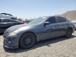 Salvage cars for sale at Colton, CA auction: 2013 Infiniti G37 Base