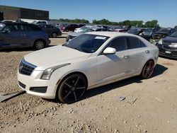 Salvage cars for sale at Kansas City, KS auction: 2013 Cadillac ATS