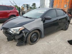 Toyota Corolla l salvage cars for sale: 2016 Toyota Corolla L