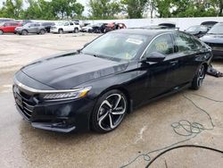 Honda Accord Sport salvage cars for sale: 2022 Honda Accord Sport