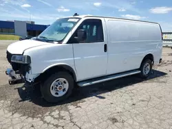 Salvage cars for sale from Copart Woodhaven, MI: 2022 GMC Savana G2500