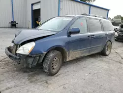 Salvage cars for sale at Tulsa, OK auction: 2006 KIA Sedona EX