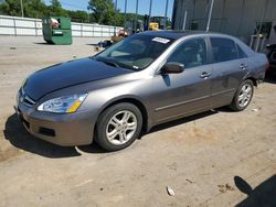 Salvage cars for sale at Lebanon, TN auction: 2006 Honda Accord EX