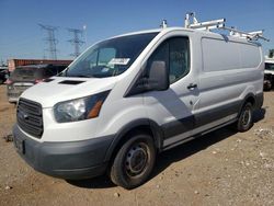 Salvage trucks for sale at Elgin, IL auction: 2015 Ford Transit T-150