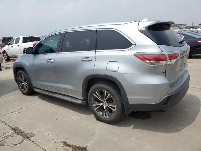 2016 Toyota Highlander XLE