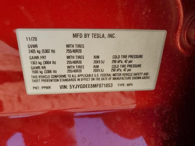 2021 Tesla Model Y