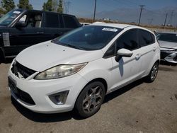 Ford Fiesta SES Vehiculos salvage en venta: 2012 Ford Fiesta SES