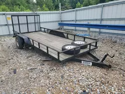 Salvage trucks for sale at Memphis, TN auction: 2019 Utility 7X14TA