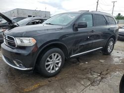 Salvage cars for sale at Chicago Heights, IL auction: 2015 Dodge Durango SXT