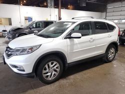 Salvage cars for sale at Blaine, MN auction: 2016 Honda CR-V EXL