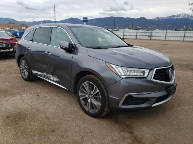 2017 Acura MDX Technology